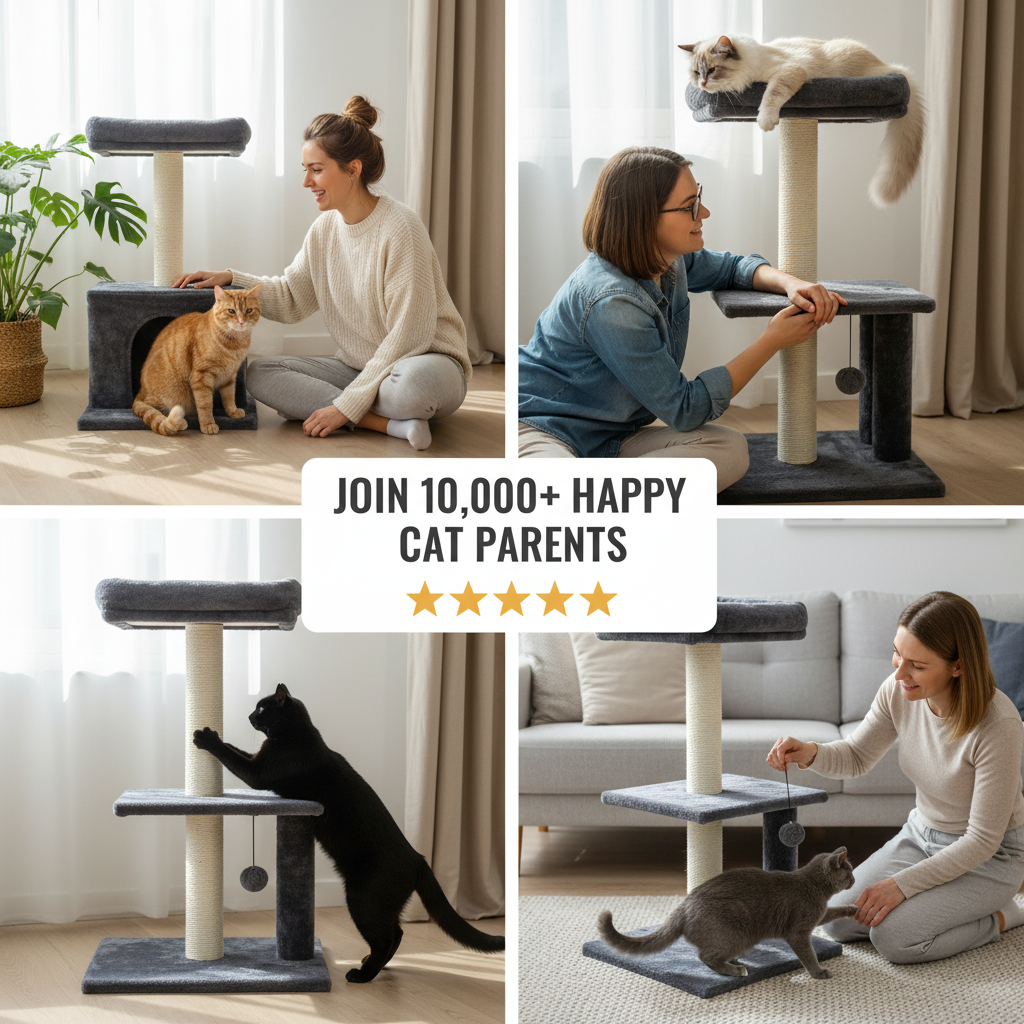 Cat Tree for Large Cats Cat Tower for Indoor