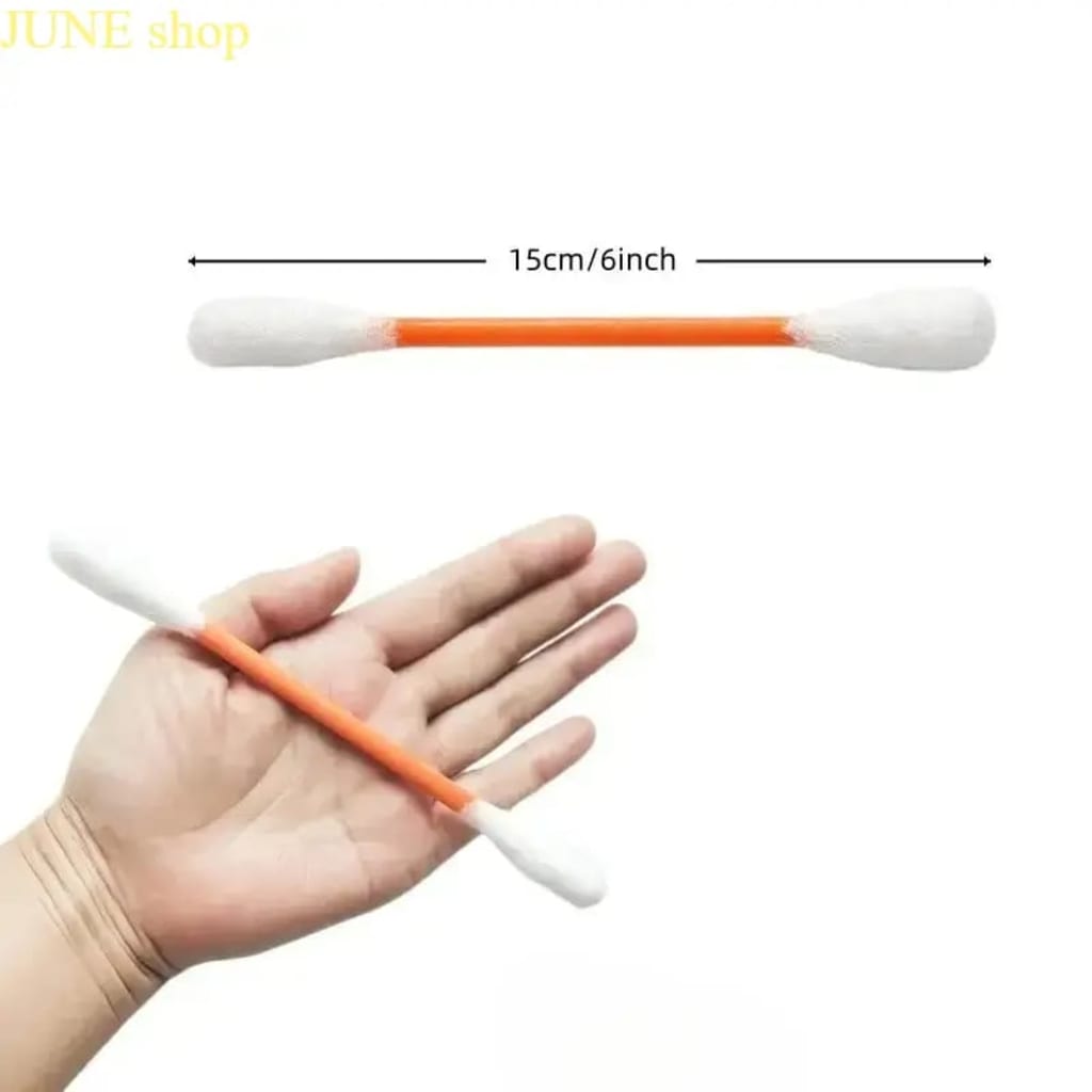 6 Pack Giant Cotton Swab Shaped Felt Cat Chew Toys