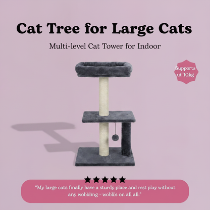 Cat Tree for Large Cats Cat Tower for Indoor